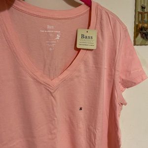 Bass Pink T shirt NWT